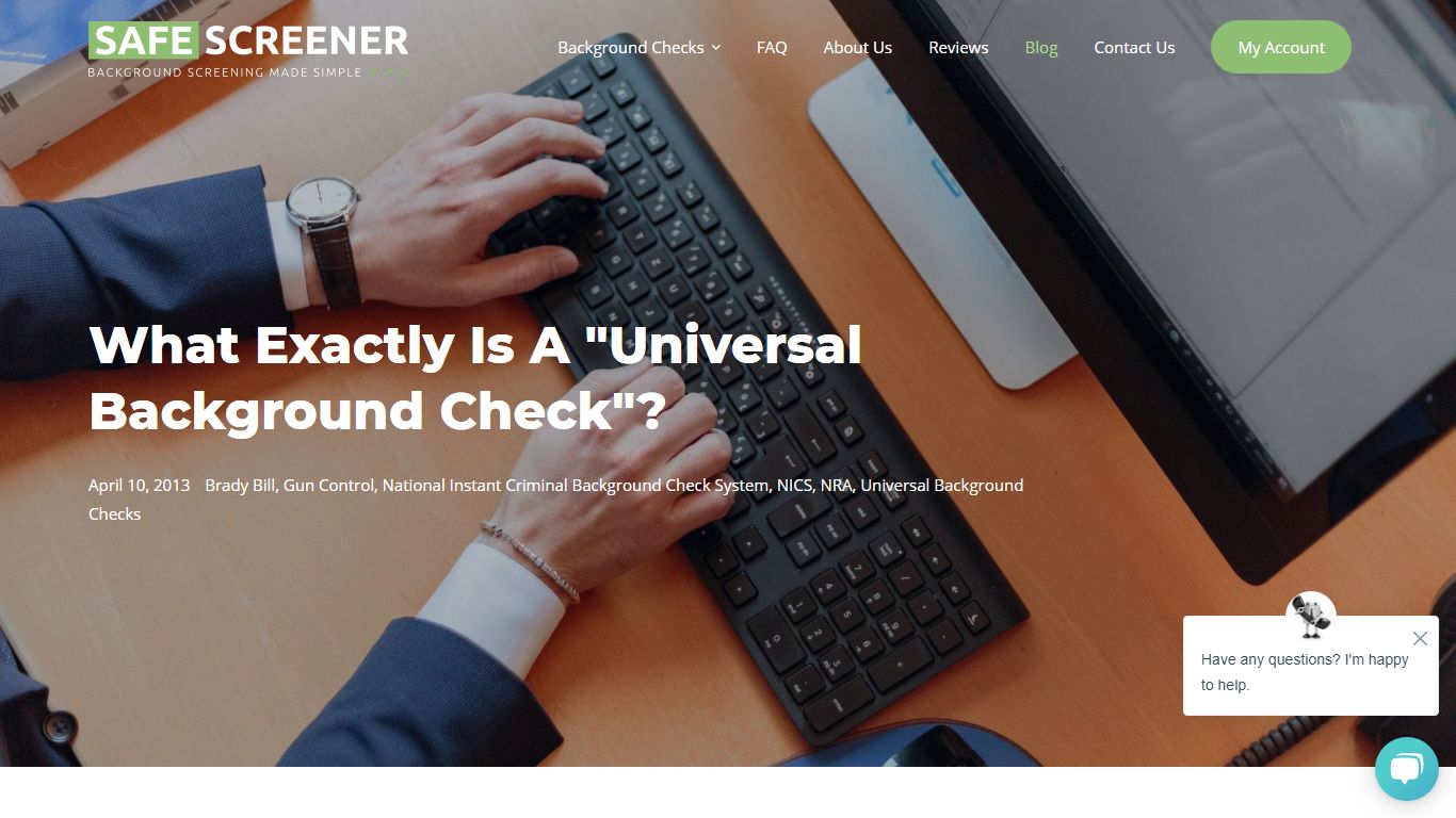 What Exactly is a "Universal Background Check"? - SafeScreener